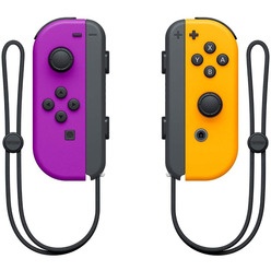 Nintendo Joy-Con неоновый фиолетовый/неоновый оранжевый Nintendo Joy-Con неоновый фиолетовый/неоновый оранжевый
