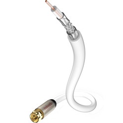 In-akustik Star HDTV Antennenkabel – 3 M, F-Stecker, Doppelte Abschirmung & Vergoldete Kontakte