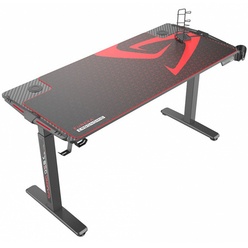 Изображение товара Компьютерный стол Eureka I62-B c RGB подсветкой, чёрный