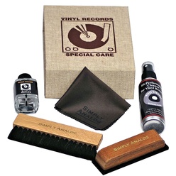 Изображение товара Комплект по уходу Simply Analog Vinyl Record Cleaning Box Set Brown (SAVC005)