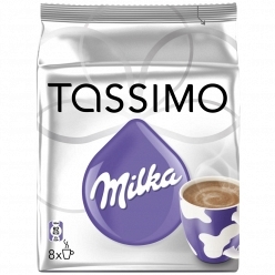 Купить Капсулы для кофемашин Tassimo MILKA горячий шоколад в Москве