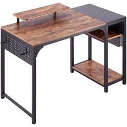 Изображение товара Компьютерный стол Eureka Brown ZX-SS140B-RBB