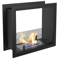 Изображение товара Камин ZeFire Standart 500 сквозной, чёрный