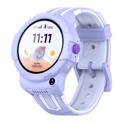Изображение товара Детские смарт-часы ELARI KidPhone 4G Wink, фиолетовый