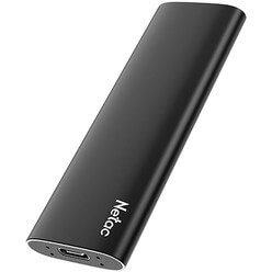 Изображение товара Внешний жесткий диск Netac SSD 500GB (NT01ZSLIM-500G-32BK)