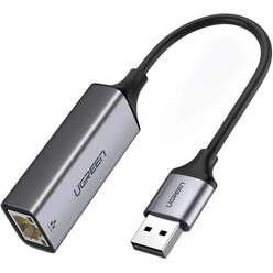 Изображение товара Кабель для компьютера Ugreen USB-A/LAN RJ45 (50922)