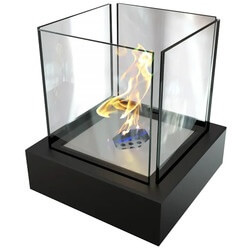 Изображение товара Камин ZeFire Quant metall, чёрный