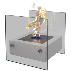 Изображение товара Биокамин ZeFire Rubicon, белый