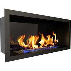 Изображение товара Камин ZeFire Flagman 700, чёрный со стемалитом