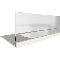 Изображение товара Стекло для биокамина ZeFire Elliot 1800 белого со стемалитом