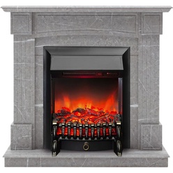 Изображение товара Камин RealFlame Vally R STD GR-F714 + Fobos LUX BL