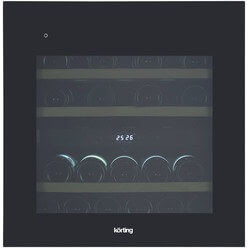 Изображение товара Встраиваемый винный шкаф Korting KFW 604 DB GN