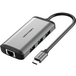 Изображение товара Мультифункциональный хаб Vention USB Type C 6 в 1 (CNCHB)