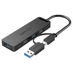 Изображение товара USB разветвитель Vention OTG (CHTBB)