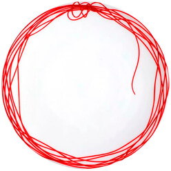 Изображение товара Тарелка Taitu Fil Rouge Nodi 5-40