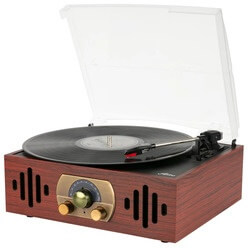 Изображение товара Проигрыватель виниловых пластинок Alive Audio Quattro LP Wood AA-QTR-01-WD