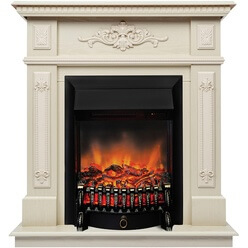 Изображение товара Камин RealFlame Lilian STD/EUG WT - Fobos LUX BL