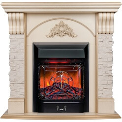 Изображение товара Камин RealFlame Athena STD/EUG WT - Majestic LUX BL