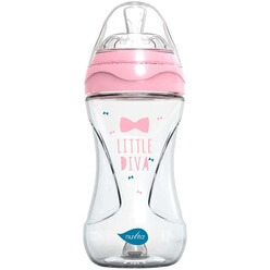 Изображение товара Детская бутылочка Nuvita Glass Collection 6033 Pink