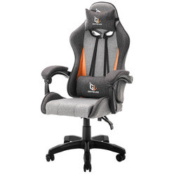Изображение товара  Компьютерное кресло GameLab Tetra Breeze Grey-Orange (GL-402)