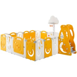Изображение товара Детский манеж UNIX Kids Supreme Music 200x200 Yellow PPSUMS15YEL