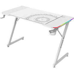 Изображение товара Компьютерный стол ZONE 51 Trine 120 RGB White (Z51-T2R-WH)