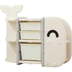 Изображение товара Стеллаж UNIX Kids Whale White PTSWHALE3WH