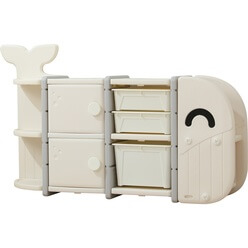 Изображение товара Стеллаж UNIX Kids Whale White PTSWHALE5WH