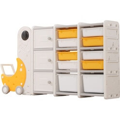 Изображение товара Стеллаж для игрушек UNIX Kids Moon 13 PPTSMOON13YEL