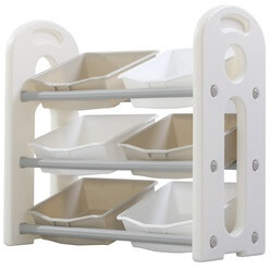 Изображение товара Стеллаж для игрушек UNIX Kids Grey PPTS6GRY