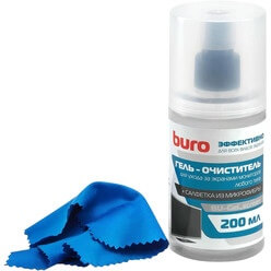 Изображение товара Чистящий набор Buro BU-Gel_screen для экранов и оптики, 200 мл (379609)