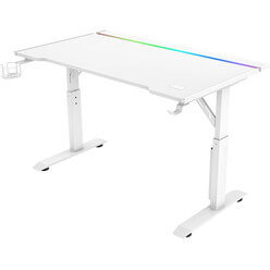 Изображение товара Компьютерный стол ZONE 51 Runway 120 White (Z51-RW2-WH)