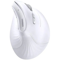 Изображение товара Компьютерная мышь Ugreen MU008 Wireless Vertical Mouse White (25759)