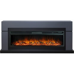 Изображение товара Камин Royal Flame Lindos (Graphite Grey) + Vision 60 LOG LED