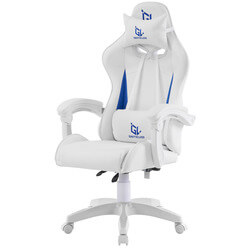 Изображение товара  Компьютерное кресло GameLab Tetra White-Blue (GL-429)