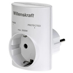 Изображение товара Сетевой фильтр Willenskraft 59000 (1х3500V, белый)