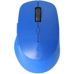 Изображение товара Компьютерная мышь Rapoo M300 Silent синий (M300-BLU)