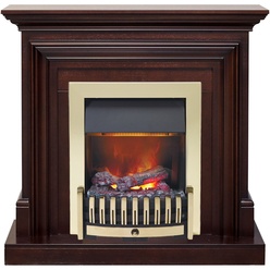 Изображение товара Камин Dimplex Bradford (Тёмный дуб) + Danville Brass FB2 (DNV20BRLL)