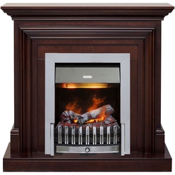 Изображение товара Камин Dimplex Bradford (Тёмный дуб) + Danville Chrome FB2 (DNV20CHLL)