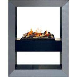 Изображение товара Камин Dimplex Boxx (Серый графит) + Cassette 600 LNH-INT (с дровами)