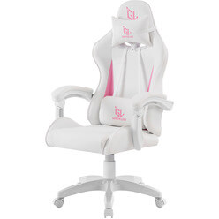 Изображение товара Компьютерное кресло GameLab Tetra White-Pink (GL-427)