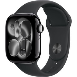 Изображение товара Смарт-часы Apple Watch Series 11 Aluminum GPS 42 мм угольно-чёрный S/M, спортивный ремешок