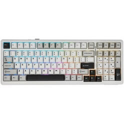 Изображение товара Клавиатура AULA F99 Grey-White-Dark Grey Graywood Switches