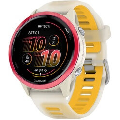 Изображение товара Смарт-часы Garmin Forerunner 570 42 мм Raspberry Aluminium/Translucent Bone/Mango (010-02970-02)