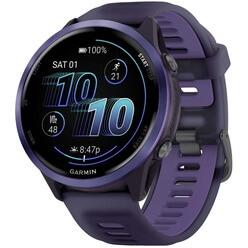 Изображение товара Смарт-часы Garmin Forerunner 570 47 мм Indigo Aluminium/Translucent Imperial Purple/Indigo (010-02971-02)