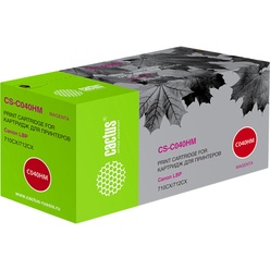 Изображение товара Картридж Cactus CS-C040HM 040 пурпурный