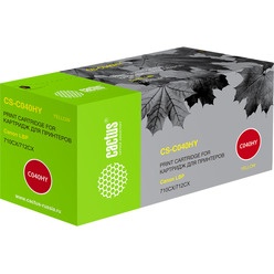 Изображение товара Картридж Cactus CS-C040HY 040 желтый