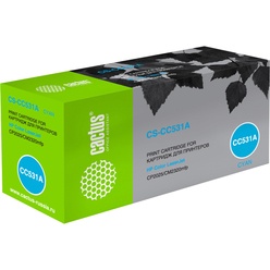 Изображение товара Картридж Cactus CS-CC531A голубой