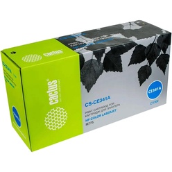 Изображение товара Картридж Cactus CS-CE341A CE341A голубой