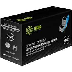 Изображение товара Картридж Cactus CS-CE505X-MPS CE505XX черный